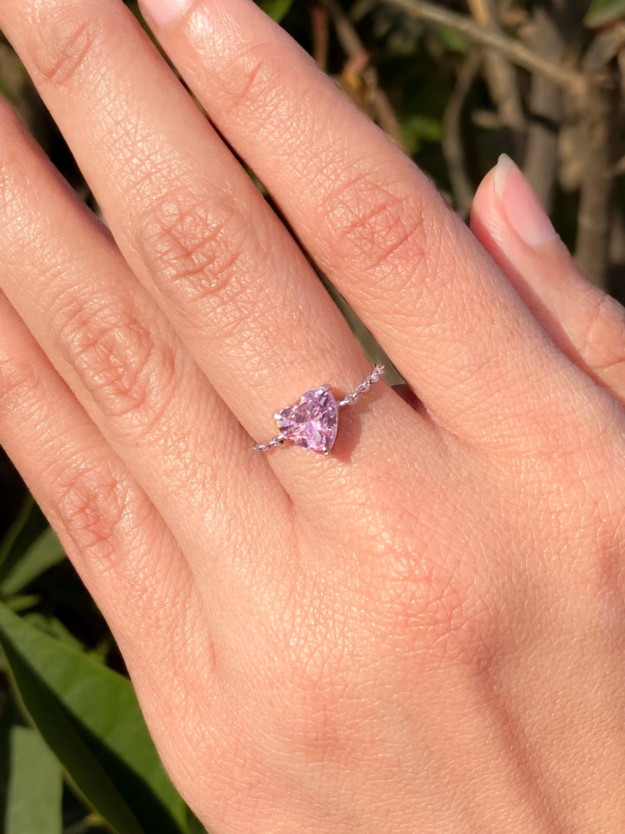 Endless Love Chain Ring